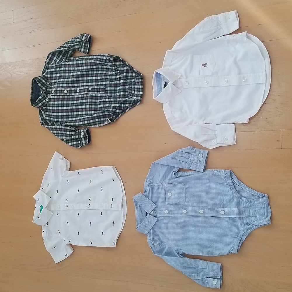 18 Month Baby Gap Oshkosh B'Gosh Carter's Collared Button Down Bundle